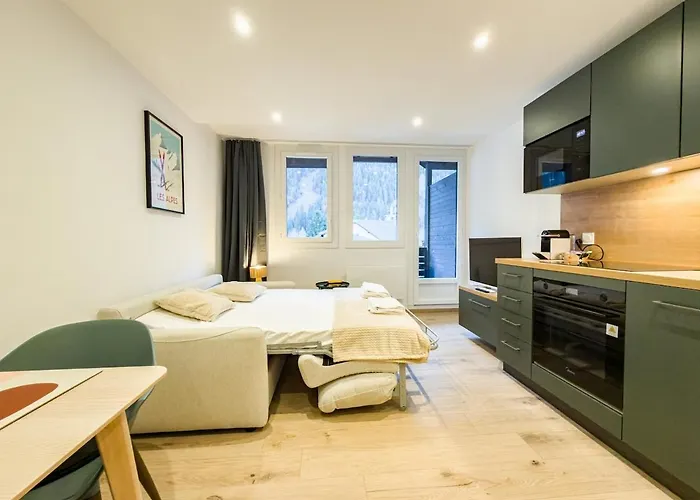 Exceptionnel, Equipe Face A L'aiguille Du Midi Appartement Chamonix